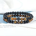 Wholesale 6mm Oiled Stone Beaded Bracelet JDC-BT-JiuJ017 Bracelet 九江 huyan set Wholesale Jewelry JoyasDeChina Joyas De China
