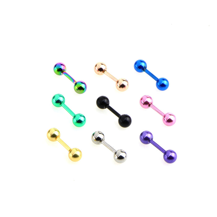Wholesale 9-color straight rod ear bone nail JDC-ES-LX007 Piercings JoyasDeChina Wholesale Jewelry JoyasDeChina Joyas De China