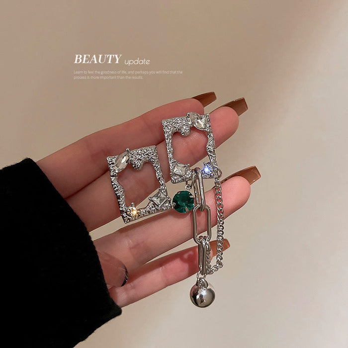Wholesale 925 Silver Needle Alloy Pearl Chain Earrings JDC-ES-BY138 Earrings 宝钰 1 Wholesale Jewelry JoyasDeChina Joyas De China