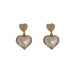 Wholesale 925 Silver Needle Alloy Pearl Copper Earrings JDC-ES-BY122 Earrings 宝钰 Wholesale Jewelry JoyasDeChina Joyas De China