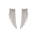 Wholesale 925 Silver Needle Copper Rhinestone Tassel Earrings JDC-ES-BY130 Earrings 宝钰 Wholesale Jewelry JoyasDeChina Joyas De China