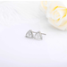 Wholesale 925 Silver Needle Copper White Gold Plated Earrings JDC-ES-QLX066 Earrings 巧兰轩 Wholesale Jewelry JoyasDeChina Joyas De China