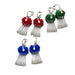 Wholesale 925 Silver Needle Flocking Zircon Earrings JDC-ES-JX025 Earrings 锦希 Wholesale Jewelry JoyasDeChina Joyas De China