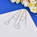 Wholesale 925 Silver Needle Pearl Copper Earrings JDC-ES-QLX031 Earrings 巧兰轩 Wholesale Jewelry JoyasDeChina Joyas De China