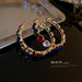 Wholesale 925 Silver Needle Rhinestone Alloy Copper Earrings JDC-ES-BY114 Earrings 宝钰 Wholesale Jewelry JoyasDeChina Joyas De China