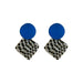 Wholesale 926 Alloy Acrylic Earrings JDC-ES-BY099 Earrings 宝钰 Wholesale Jewelry JoyasDeChina Joyas De China