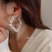 Wholesale 926 Needle Alloy Cloth Earrings JDC-ES-BY094 Earrings 宝钰 Wholesale Jewelry JoyasDeChina Joyas De China