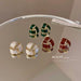 Wholesale 926 Needle Alloy Earrings JDC-ES-BY089 Earrings 宝钰 Wholesale Jewelry JoyasDeChina Joyas De China