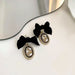 Wholesale 926 Needle Alloy Rhinestone Imitation Pearl Earrings JDC-ES-JX010 Earrings 锦希 A Wholesale Jewelry JoyasDeChina Joyas De China