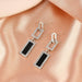 Wholesale 926 Needle Diamond Alloy Earrings JDC-ES-A083 Earrings 妙雅 Wholesale Jewelry JoyasDeChina Joyas De China
