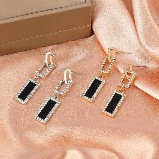 Wholesale 926 Needle Diamond Alloy Earrings JDC-ES-A083 Earrings 妙雅 Wholesale Jewelry JoyasDeChina Joyas De China