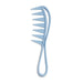 Wholesale ABS curly hair comb large tooth comb JDC-CM-Shangs0023 Comb 上世 blue Wholesale Jewelry JoyasDeChina Joyas De China