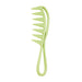 Wholesale ABS curly hair comb large tooth comb JDC-CM-Shangs0023 Comb 上世 green Wholesale Jewelry JoyasDeChina Joyas De China