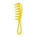 Wholesale ABS curly hair comb large tooth comb JDC-CM-Shangs0023 Comb 上世 yellow Wholesale Jewelry JoyasDeChina Joyas De China