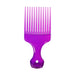 Wholesale ABS oil hair comb JDC-CM-Shangs0019 Comb 上世 purple Wholesale Jewelry JoyasDeChina Joyas De China