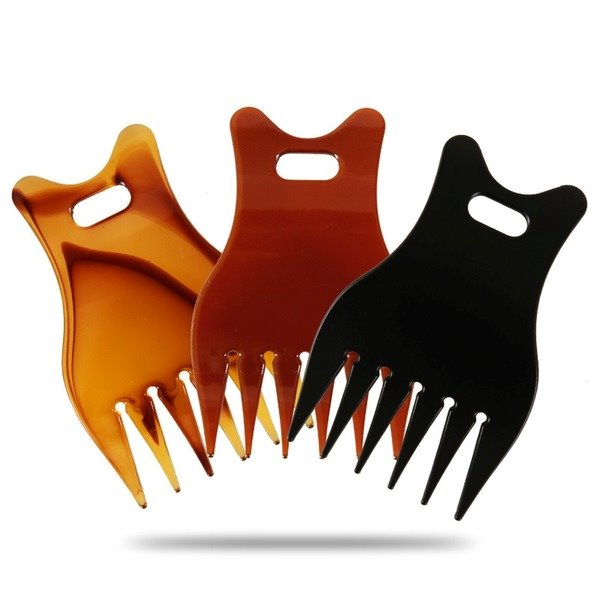 Wholesale ABS oil hair comb men's styling comb JDC-CM-Shangs0050 Comb 上世 Wholesale Jewelry JoyasDeChina Joyas De China