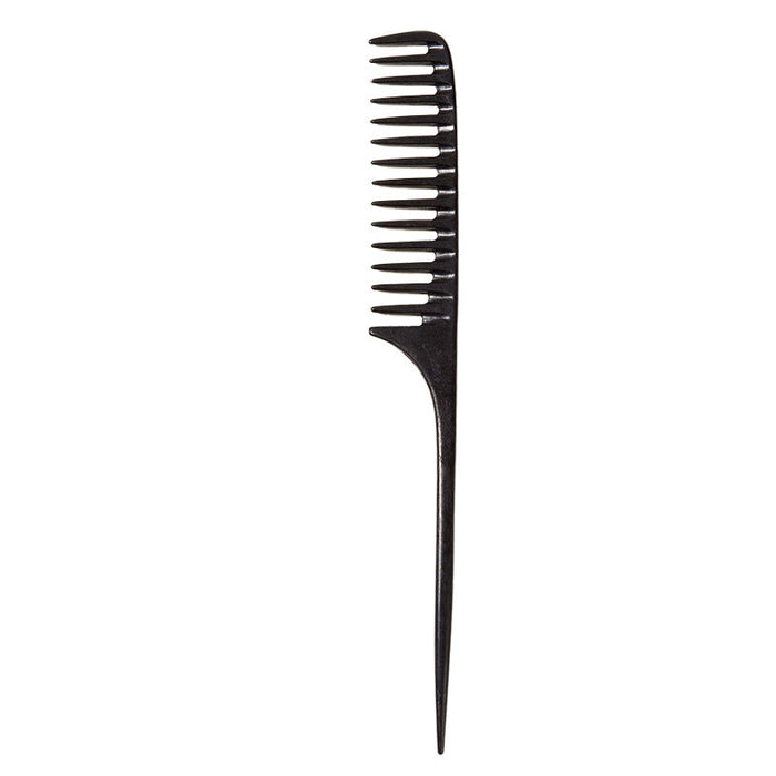 Wholesale ABS pointed tail comb haircut comb JDC-CM-Shangs0043 Comb 上世 black Wholesale Jewelry JoyasDeChina Joyas De China