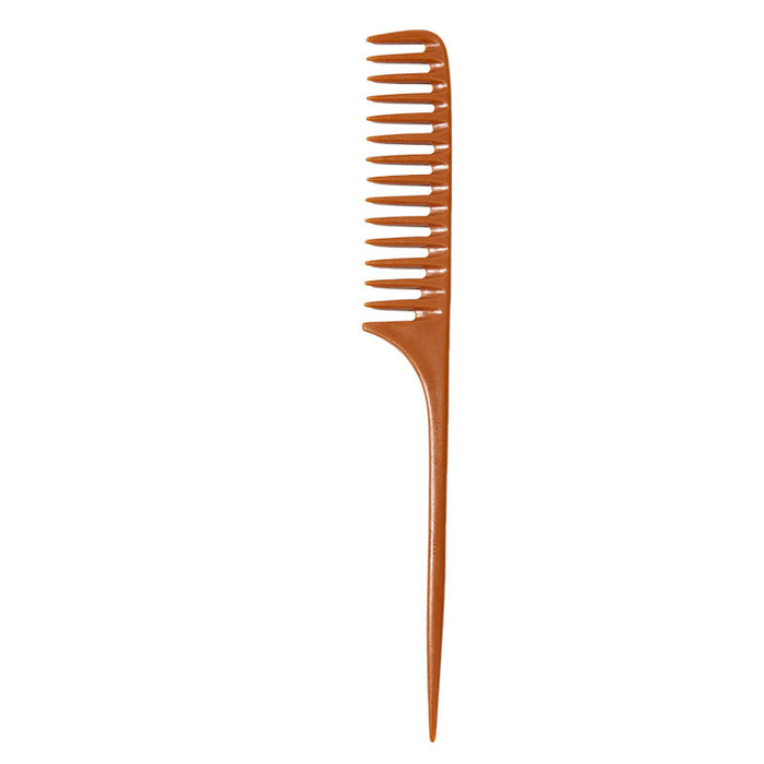 Wholesale ABS pointed tail comb haircut comb JDC-CM-Shangs0043 Comb 上世 khaki Wholesale Jewelry JoyasDeChina Joyas De China
