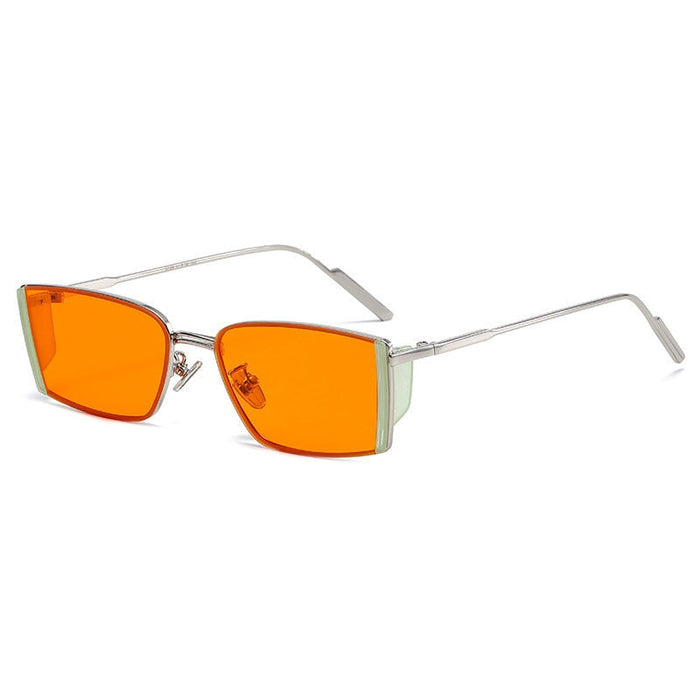 Wholesale AC Lens Metal Frameless Sunglasses JDC-SG-JinF030 Sunglasses 季丰 orange Wholesale Jewelry JoyasDeChina Joyas De China