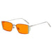Wholesale AC Lens Metal Frameless Sunglasses JDC-SG-JinF030 Sunglasses 季丰 orange Wholesale Jewelry JoyasDeChina Joyas De China