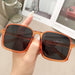 Wholesale AC Lens PC Frame Large Frame Sunglasses JDC-SG-XinS007 Sunglasses 星尚 orange frame Wholesale Jewelry JoyasDeChina Joyas De China