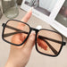 Wholesale AC Lens PC Frame Large Frame Sunglasses JDC-SG-XinS007 Sunglasses 星尚 pink Wholesale Jewelry JoyasDeChina Joyas De China