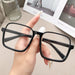 Wholesale AC Lens PC Frame Large Frame Sunglasses JDC-SG-XinS007 Sunglasses 星尚 Transparent Wholesale Jewelry JoyasDeChina Joyas De China