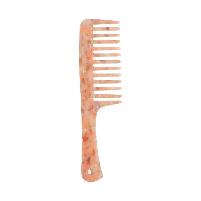 Wholesale Acetate Hair Comb Marbled Texture Comb JDC-CM-Shangs0033 Comb 上世 B Wholesale Jewelry JoyasDeChina Joyas De China