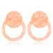 Wholesale Acrylic acetate geometric earrings JDC-ES-ZhanY012 Earrings 展言 Pink Wholesale Jewelry JoyasDeChina Joyas De China