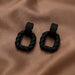 Wholesale Acrylic acrylic twist Earrings ?JDC-ES-YWJQ034 Earrings 精巧 Wholesale Jewelry JoyasDeChina Joyas De China