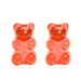 Wholesale acrylic bear candy-colored earrings JDC-ES-F276 earrings JoyasDeChina C16-02-74 Wholesale Jewelry JoyasDeChina Joyas De China