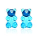 Wholesale acrylic bear candy-colored earrings JDC-ES-F276 earrings JoyasDeChina C16-02-80 Wholesale Jewelry JoyasDeChina Joyas De China