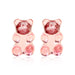 Wholesale acrylic bear candy-colored earrings JDC-ES-F276 earrings JoyasDeChina C16-03-05 Wholesale Jewelry JoyasDeChina Joyas De China