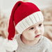 Wholesale acrylic Christmas children's red hat JDC-FH-XB-007 FashionHat 小贝 Children's section Wholesale Jewelry JoyasDeChina Joyas De China