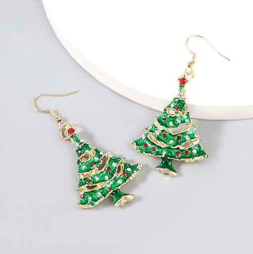 Wholesale Acrylic Christmas tree earrings female JDC-ES-JL720 Earrings 氿乐 Wholesale Jewelry JoyasDeChina Joyas De China