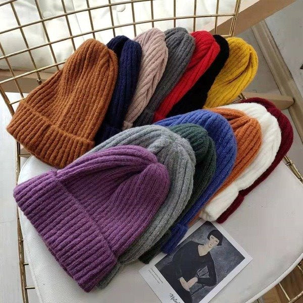 Wholesale acrylic color knitted hat JDC-FH-NLS011 Fashionhat 倪罗诗 Wholesale Jewelry JoyasDeChina Joyas De China