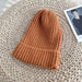 Wholesale acrylic color knitted hat JDC-FH-NLS011 Fashionhat 倪罗诗 orange 54-58cm Wholesale Jewelry JoyasDeChina Joyas De China