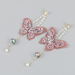 Wholesale acrylic diamond earrings earrings JDC-ES-JL533 Earrings JoyasDeChina Wholesale Jewelry JoyasDeChina Joyas De China