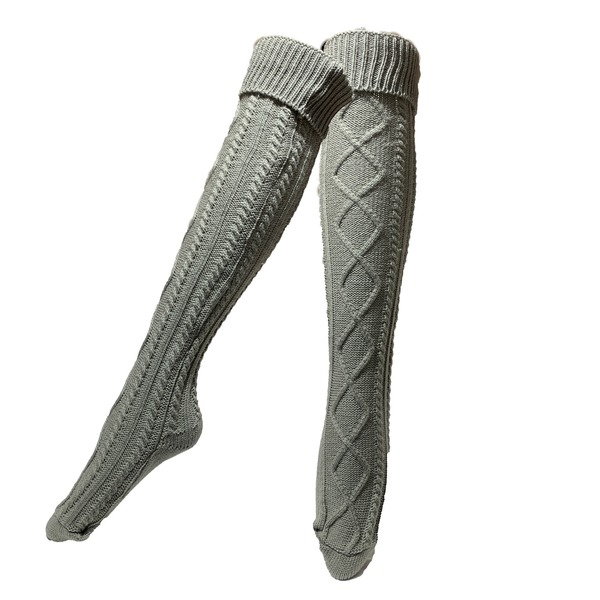 Wholesale Acrylic fiber Knitted Woolen Over the Knee Socks JDC-SK-GSZM002 Sock JoyasDeChina Wholesale Jewelry JoyasDeChina Joyas De China