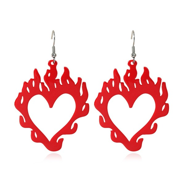 Bulk Jewelry Wholesale acrylic flame Earrings JDC-ES-D534 Wholesale factory from China YIWU China