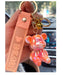 Wholesale Acrylic Metal Bear Keychain JDC-KC-WQK058 Keychains 沃齐克 orange A Wholesale Jewelry JoyasDeChina Joyas De China