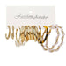 Wholesale Acrylic Pearl Alloy Butterfly Earrings Set JDC-ES-F611 Earrings 韩之尚 Wholesale Jewelry JoyasDeChina Joyas De China