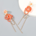 Wholesale acrylic resin flower Tassel Earrings JDC-ES-JL501 Earrings JoyasDeChina Wholesale Jewelry JoyasDeChina Joyas De China