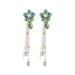 Wholesale Acrylic resin flower tassel earrings women JDC-ES-JL721 Earrings 氿乐 Wholesale Jewelry JoyasDeChina Joyas De China