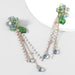 Wholesale Acrylic resin flower tassel earrings women JDC-ES-JL721 Earrings 氿乐 Wholesale Jewelry JoyasDeChina Joyas De China
