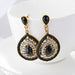 Wholesale Acrylic Rhinestone Alloy Earrings JDC-ES-Chuangj001 Earrings 创爵 Wholesale Jewelry JoyasDeChina Joyas De China