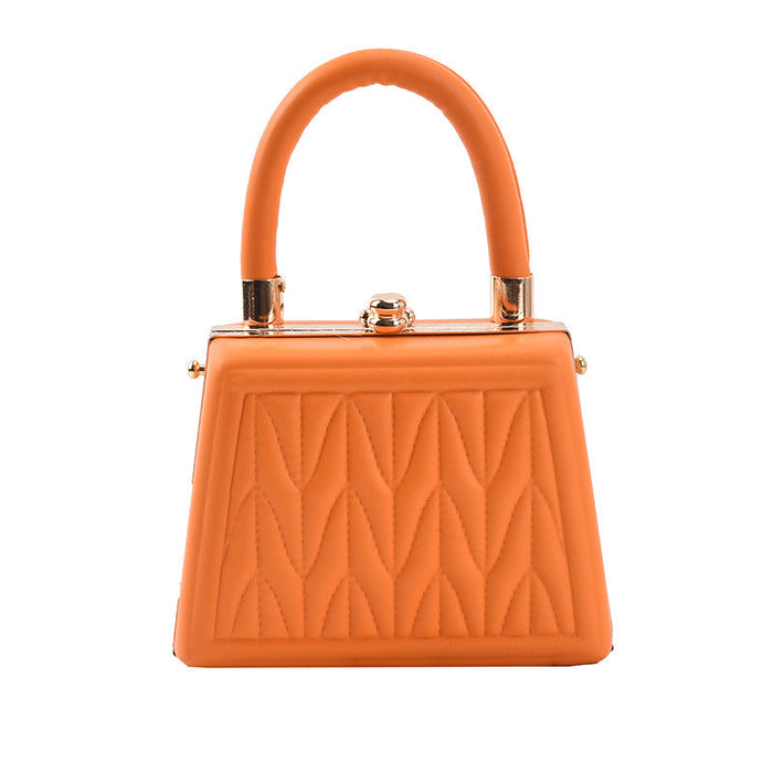 Wholesale Acrylic small square bag handbag JDC-HB-JunLi032 Handbags 骏丽 orange Wholesale Jewelry JoyasDeChina Joyas De China