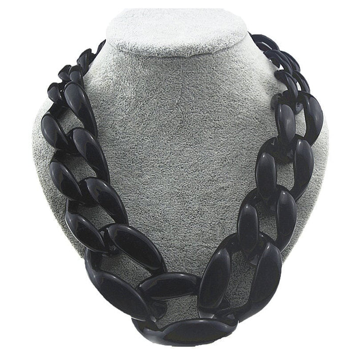 Wholesale acrylic super necklace JDC-NE-XC233 Necklaces 夏晨 2 Wholesale Jewelry JoyasDeChina Joyas De China