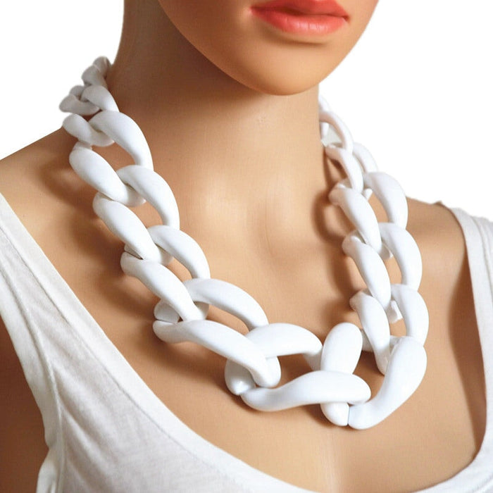 Wholesale acrylic super necklace JDC-NE-XC233 Necklaces 夏晨 Wholesale Jewelry JoyasDeChina Joyas De China