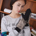 Wholesale all finger cartoon hedgehog gloves JDC-GS-GSTR007 Gloves JoyasDeChina black Average code Wholesale Jewelry JoyasDeChina Joyas De China